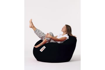 Sittsäck Utomhus Hunny 115 cm Svart - Utemöbler - Utestolar & fåtöljer - Sittsäckar