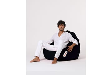 Sittsäck Utomhus Hunny 115 cm Svart - Utemöbler - Utestolar & fåtöljer - Sittsäckar