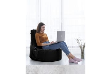 Sittsäck Utomhus Vikki 70 cm Svart - Utemöbler - Utestolar & fåtöljer - Sittsäckar