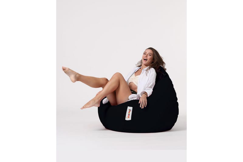 Sittsäckar utomhus Hunny Sittsäck Utomhus 115 cm Svart - Utemöbler - Utestolar & fåtöljer - Sittsäckar