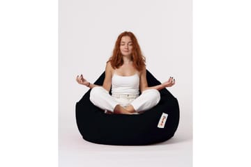 Sittsäckar utomhus Hunny Sittsäck Utomhus 115 cm Svart - Utemöbler - Utestolar & fåtöljer - Sittsäckar