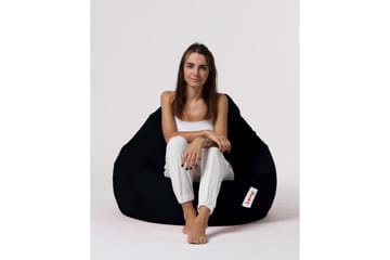 Sittsäckar utomhus Hunny Sittsäck Utomhus 115 cm Svart - Utemöbler - Utestolar & fåtöljer - Sittsäckar