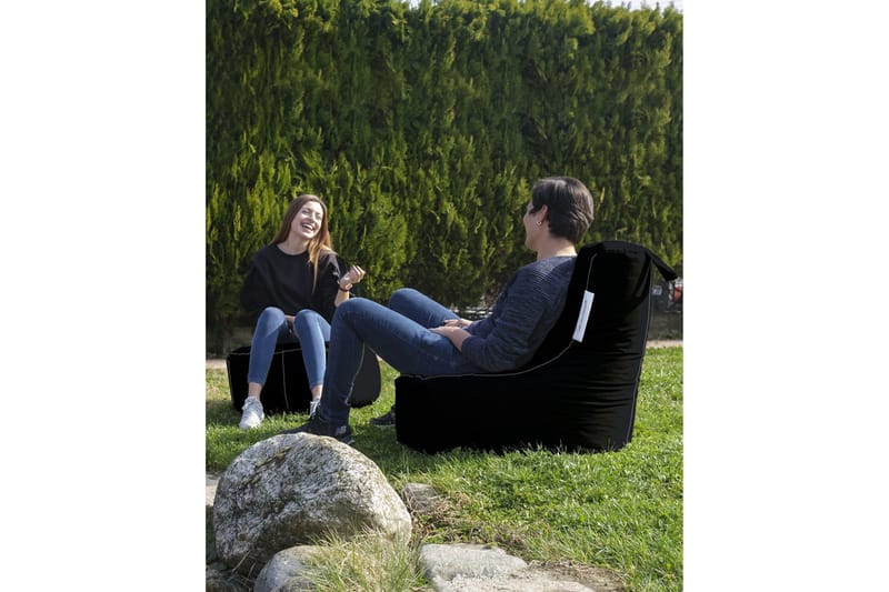 Sittsäckar utomhus Vikki Sittsäck Utomhus 70 cm Svart - Utemöbler - Utestolar & fåtöljer - Sittsäckar