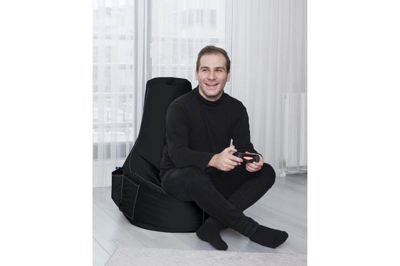 Sittsäckar utomhus Vikki Sittsäck Utomhus 70 cm Svart - Utemöbler - Utestolar & fåtöljer - Sittsäckar