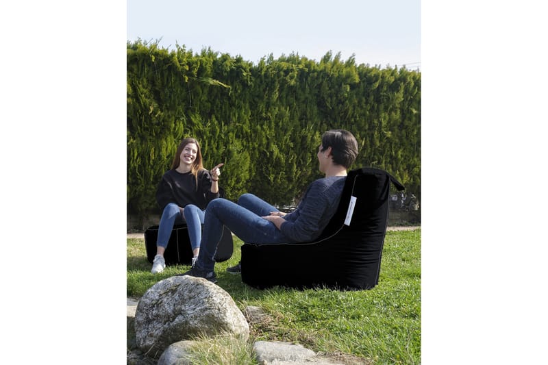 Sittsäckar utomhus Vikki Sittsäck Utomhus 70 cm Svart - Utemöbler - Utestolar & fåtöljer - Sittsäckar