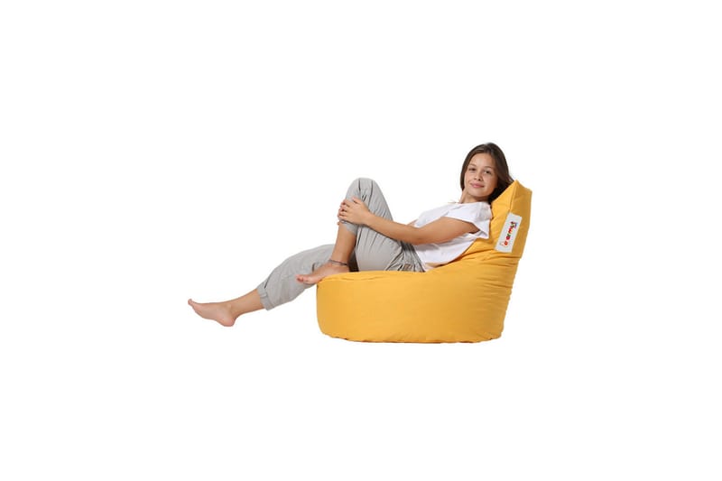 Taran Sittsäck Utomhus 70 cm Gul - Utemöbler - Utestolar & fåtöljer - Sittsäckar