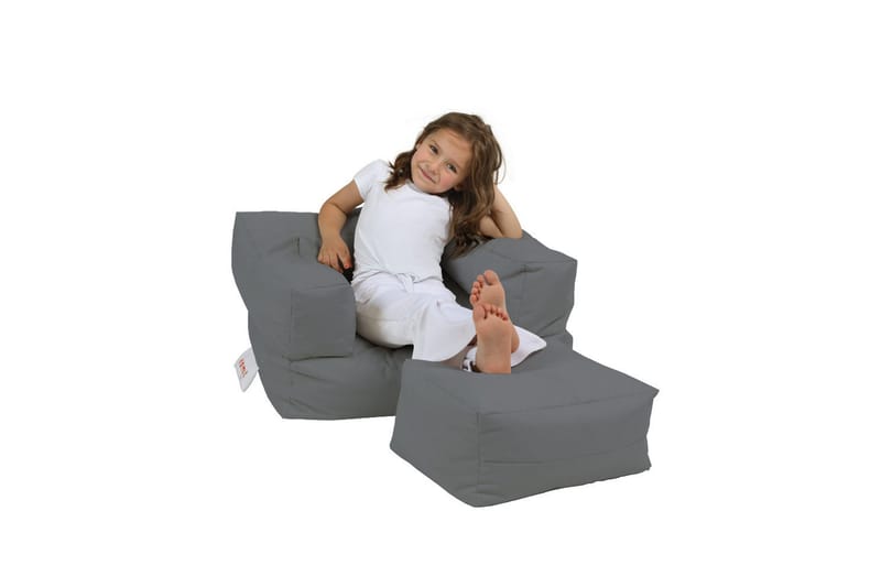 Taruna Sittsäck Utomhus 65 cm Grå - Utemöbler - Utestolar & fåtöljer - Sittsäckar