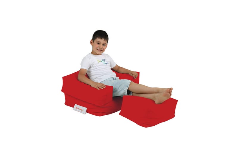 Taruna Sittsäck Utomhus 65 cm Röd - Utemöbler - Utestolar & fåtöljer - Sittsäckar