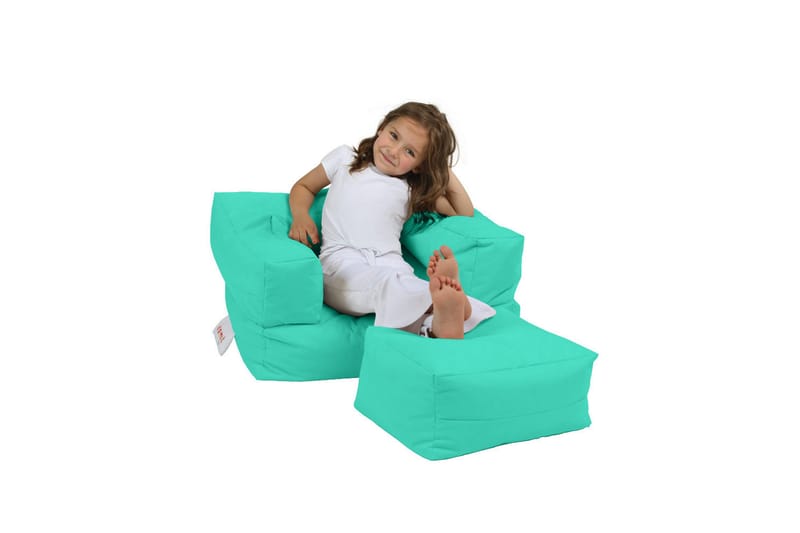 Taruna Sittsäck Utomhus 65 cm Turkos - Utemöbler - Utestolar & fåtöljer - Sittsäckar