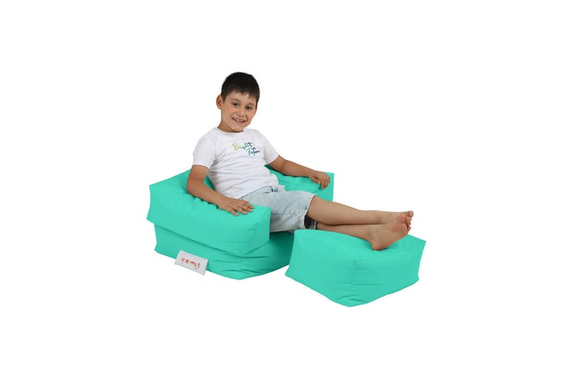 Taruna Sittsäck Utomhus 65 cm Turkos - Utemöbler - Utestolar & fåtöljer - Sittsäckar