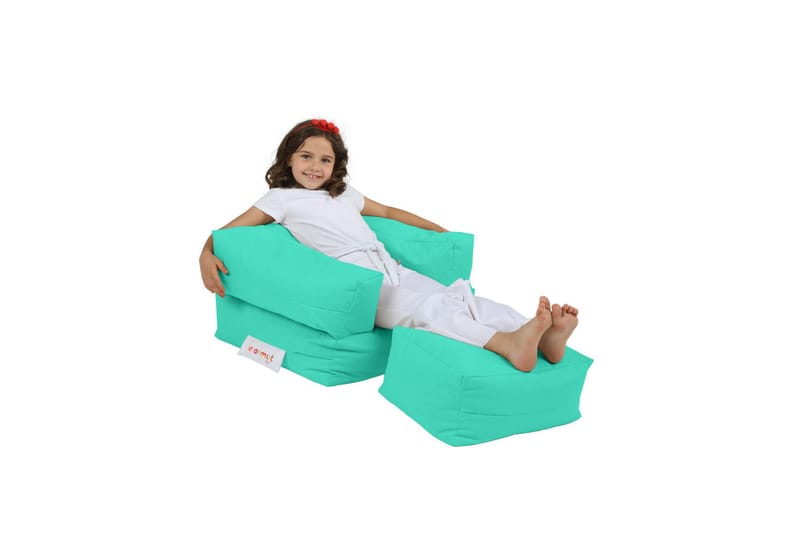 Taruna Sittsäck Utomhus 65 cm Turkos - Utemöbler - Utestolar & fåtöljer - Sittsäckar