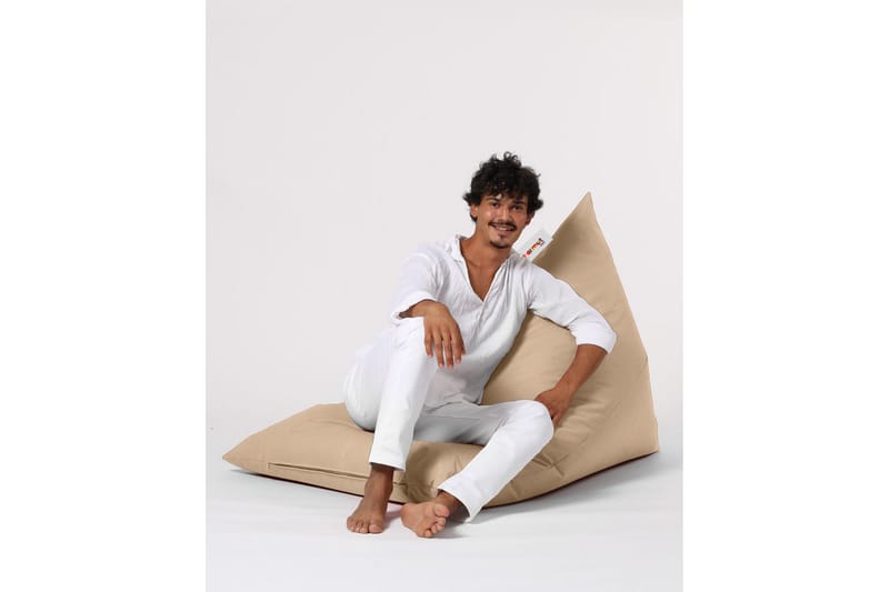 Toya Sittsäck Utomhus 90 cm Beige - Utemöbler - Utestolar & fåtöljer - Sittsäckar