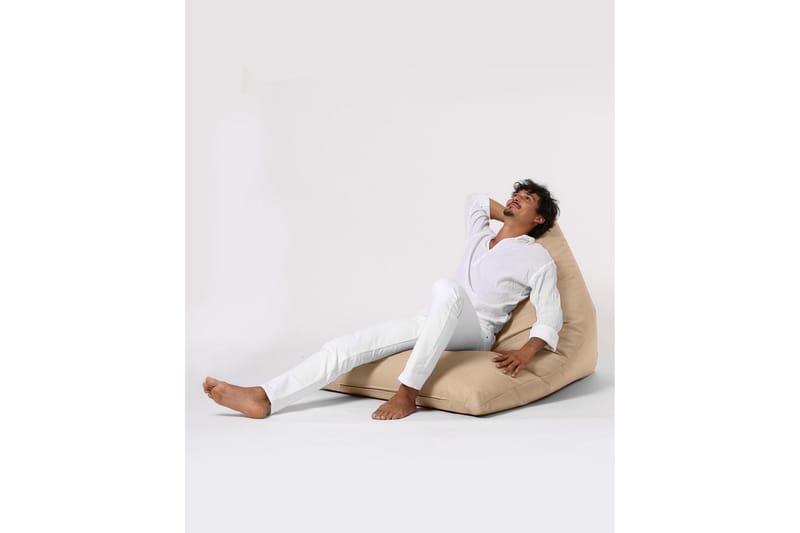 Toya Sittsäck Utomhus 90 cm Beige - Utemöbler - Utestolar & fåtöljer - Sittsäckar