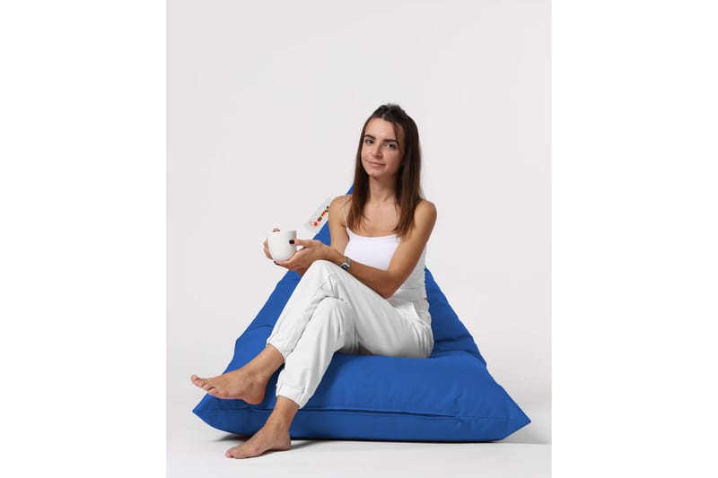 Toya Sittsäck Utomhus 90 cm Blå - Utemöbler - Utestolar & fåtöljer - Sittsäckar