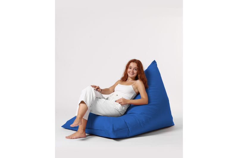 Toya Sittsäck Utomhus 90 cm Blå - Utemöbler - Utestolar & fåtöljer - Sittsäckar