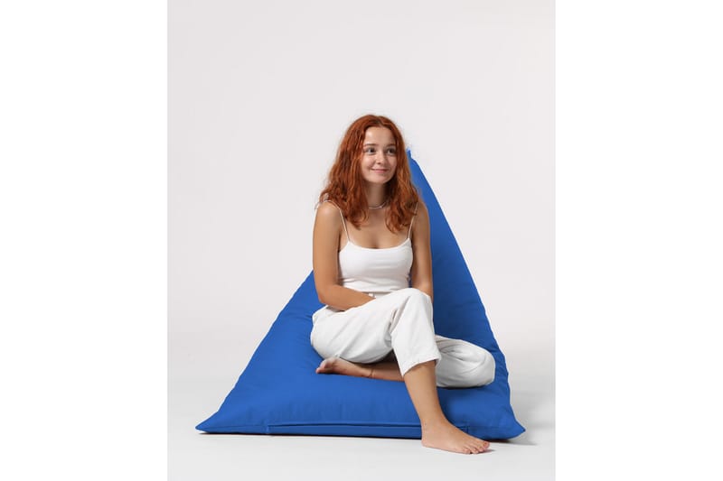 Toya Sittsäck Utomhus 90 cm Blå - Utemöbler - Utestolar & fåtöljer - Sittsäckar