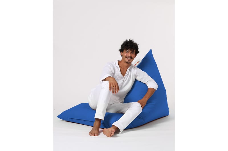 Toya Sittsäck Utomhus 90 cm Blå - Utemöbler - Utestolar & fåtöljer - Sittsäckar