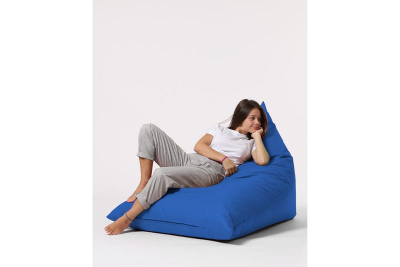 Toya Sittsäck Utomhus 90 cm Blå - Utemöbler - Utestolar & fåtöljer - Sittsäckar