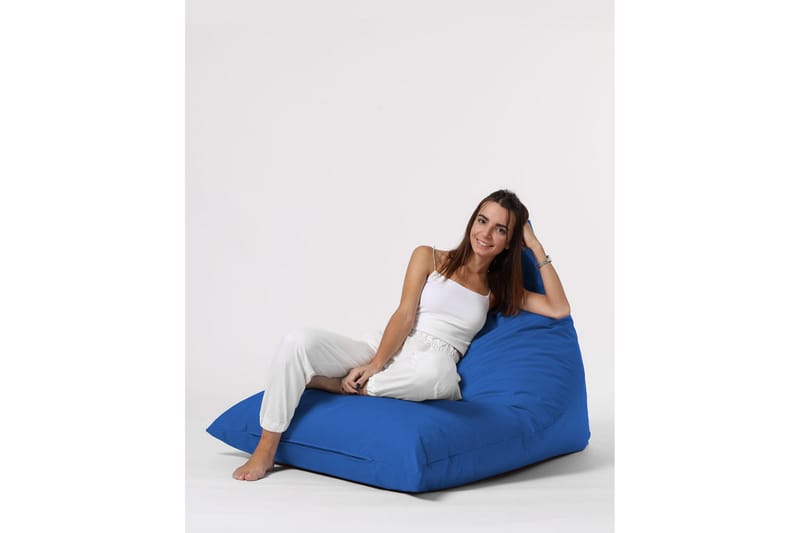 Toya Sittsäck Utomhus 90 cm Blå - Utemöbler - Utestolar & fåtöljer - Sittsäckar