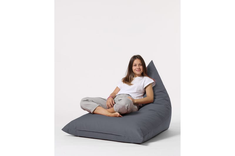 Toya Sittsäck Utomhus 90 cm Grå - Utemöbler - Utestolar & fåtöljer - Sittsäckar