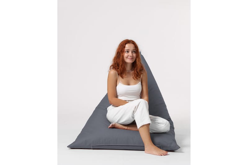 Toya Sittsäck Utomhus 90 cm Grå - Utemöbler - Utestolar & fåtöljer - Sittsäckar