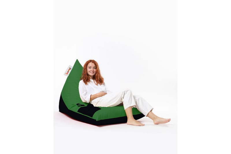 Toya Sittsäck Utomhus 90 cm Grön - Utemöbler - Utestolar & fåtöljer - Sittsäckar
