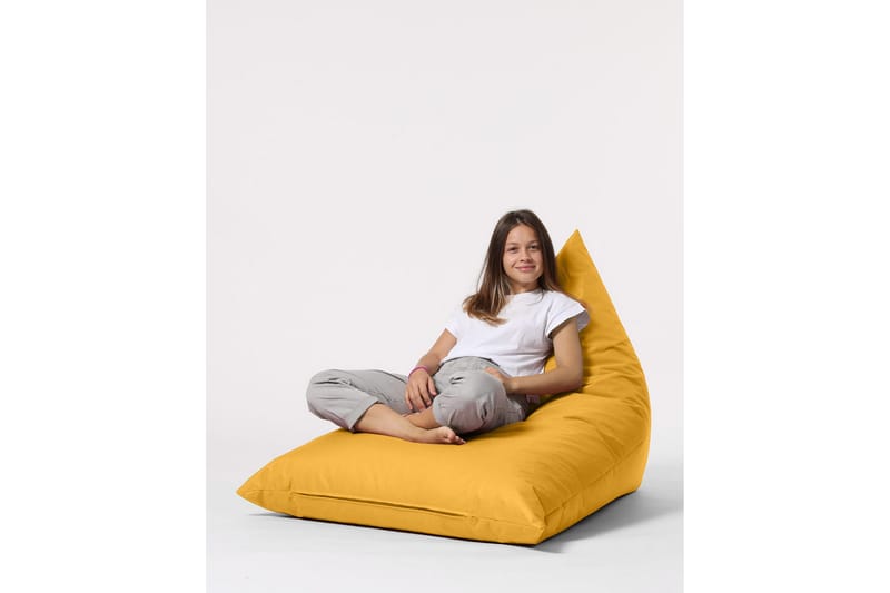 Toya Sittsäck Utomhus 90 cm Gul - Utemöbler - Utestolar & fåtöljer - Sittsäckar