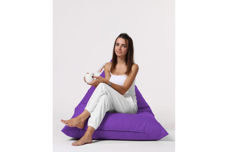 Toya Sittsäck Utomhus 90 cm Lila - Utemöbler - Utestolar & fåtöljer - Sittsäckar