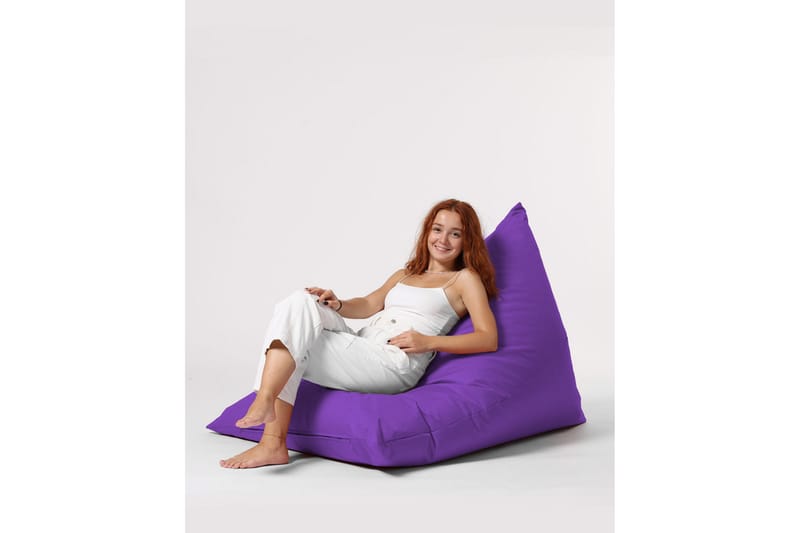 Toya Sittsäck Utomhus 90 cm Lila - Utemöbler - Utestolar & fåtöljer - Sittsäckar
