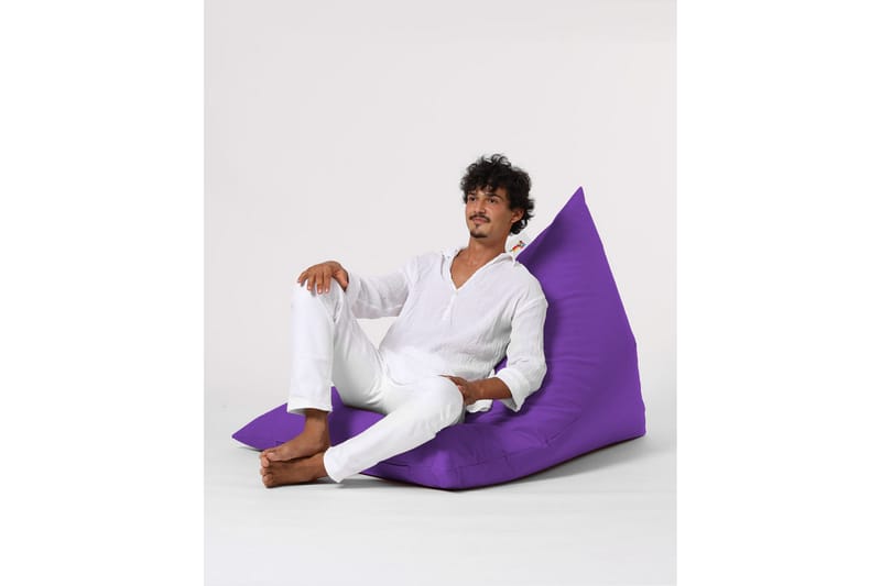 Toya Sittsäck Utomhus 90 cm Lila - Utemöbler - Utestolar & fåtöljer - Sittsäckar