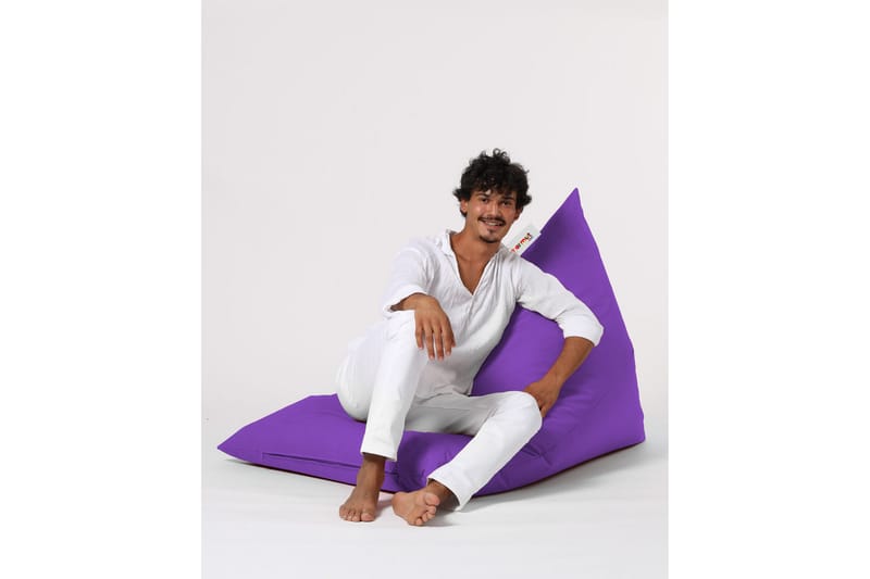 Toya Sittsäck Utomhus 90 cm Lila - Utemöbler - Utestolar & fåtöljer - Sittsäckar