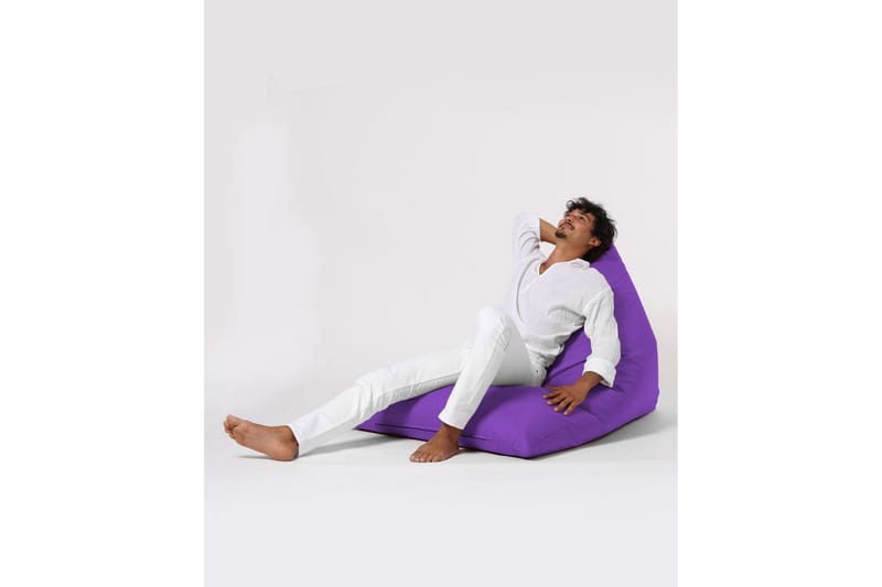 Toya Sittsäck Utomhus 90 cm Lila - Utemöbler - Utestolar & fåtöljer - Sittsäckar