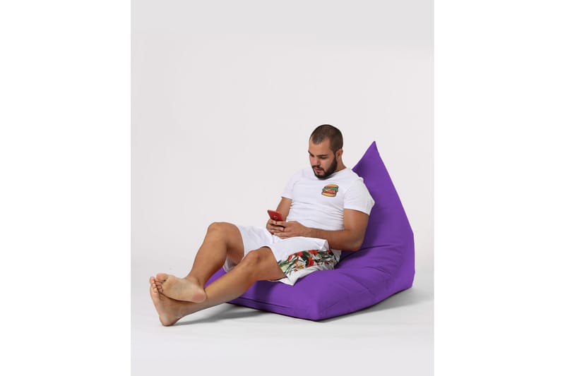 Toya Sittsäck Utomhus 90 cm Lila - Utemöbler - Utestolar & fåtöljer - Sittsäckar
