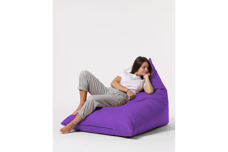 Toya Sittsäck Utomhus 90 cm Lila - Utemöbler - Utestolar & fåtöljer - Sittsäckar