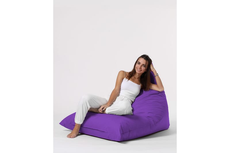 Toya Sittsäck Utomhus 90 cm Lila - Utemöbler - Utestolar & fåtöljer - Sittsäckar