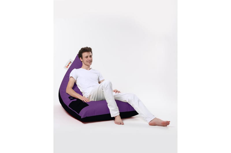 Toya Sittsäck Utomhus 90 cm Lila - Utemöbler - Utestolar & fåtöljer - Sittsäckar