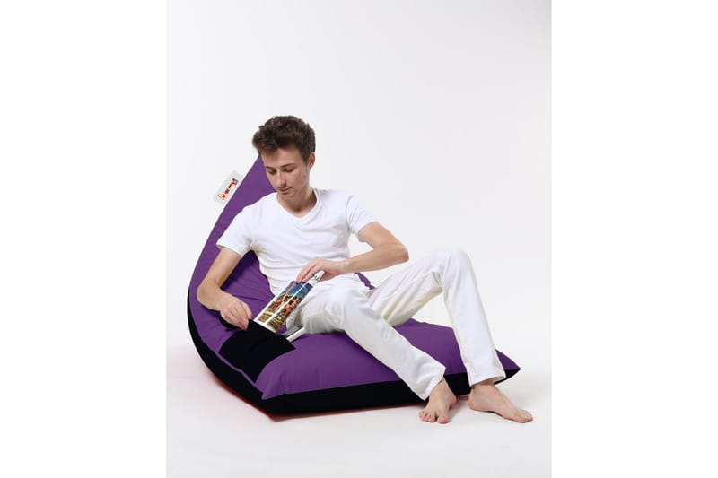 Toya Sittsäck Utomhus 90 cm Lila - Utemöbler - Utestolar & fåtöljer - Sittsäckar