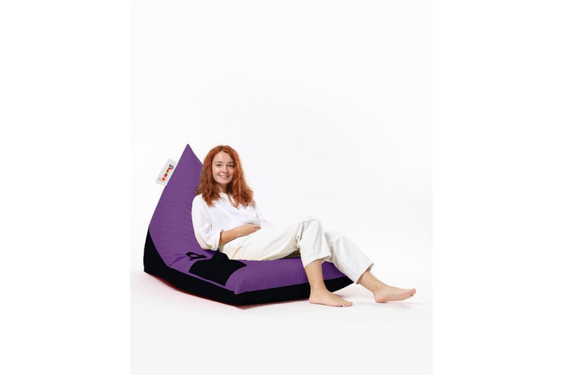 Toya Sittsäck Utomhus 90 cm Lila - Utemöbler - Utestolar & fåtöljer - Sittsäckar