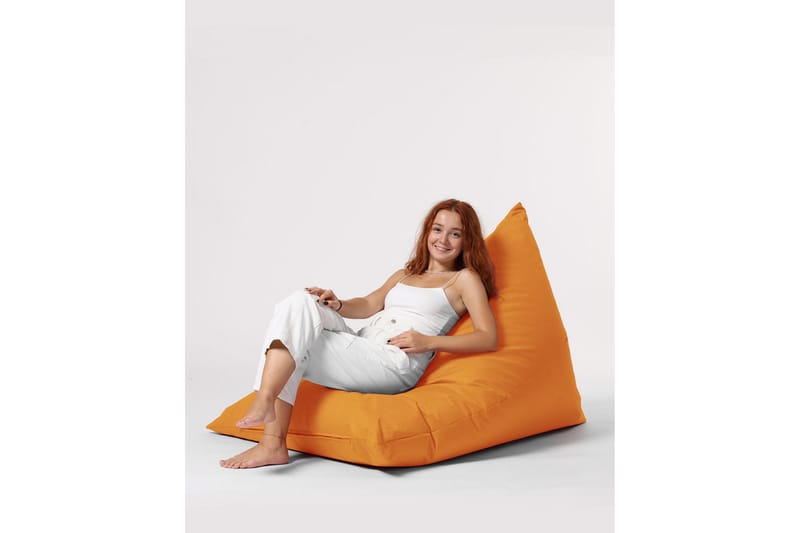 Toya Sittsäck Utomhus 90 cm Orange - Utemöbler - Utestolar & fåtöljer - Sittsäckar