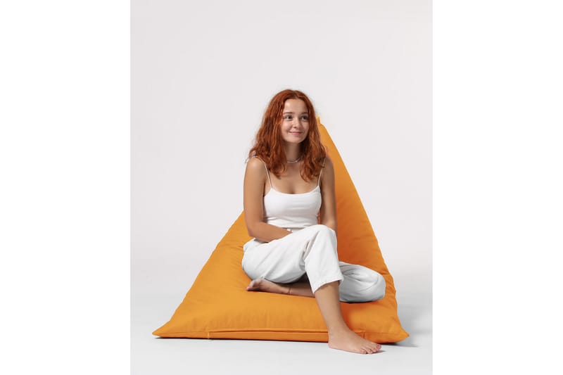 Toya Sittsäck Utomhus 90 cm Orange - Utemöbler - Utestolar & fåtöljer - Sittsäckar