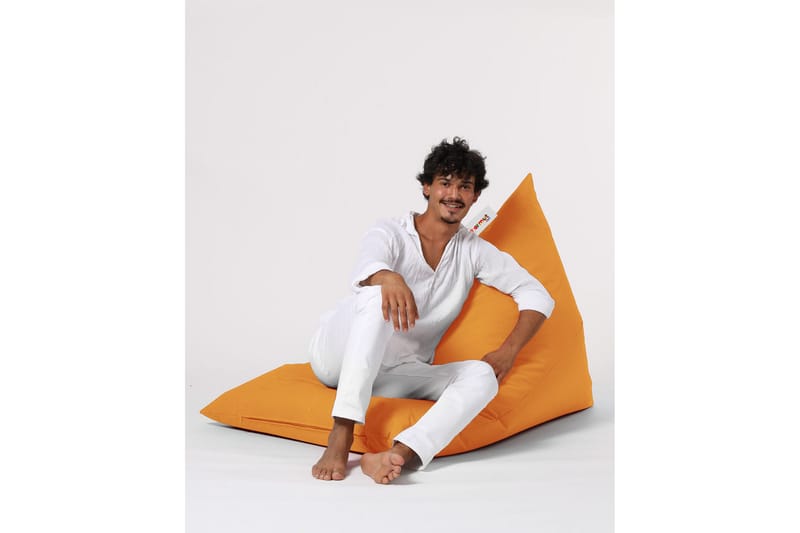 Toya Sittsäck Utomhus 90 cm Orange - Utemöbler - Utestolar & fåtöljer - Sittsäckar