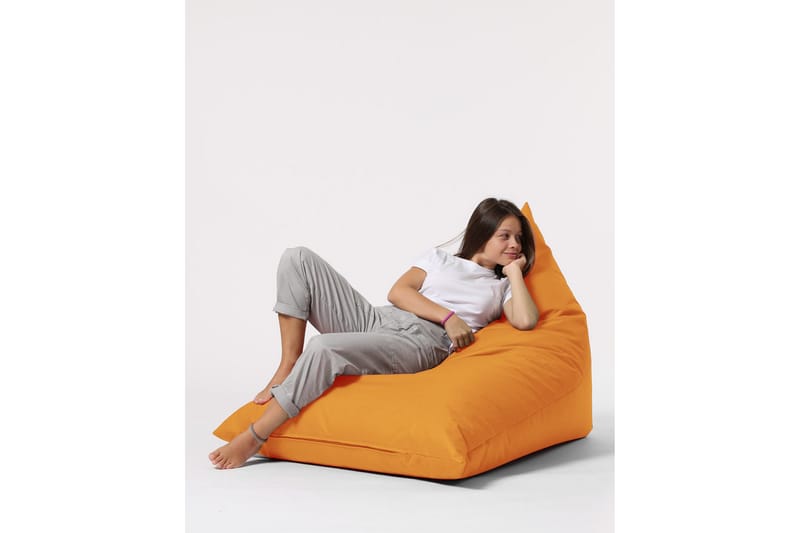 Toya Sittsäck Utomhus 90 cm Orange - Utemöbler - Utestolar & fåtöljer - Sittsäckar