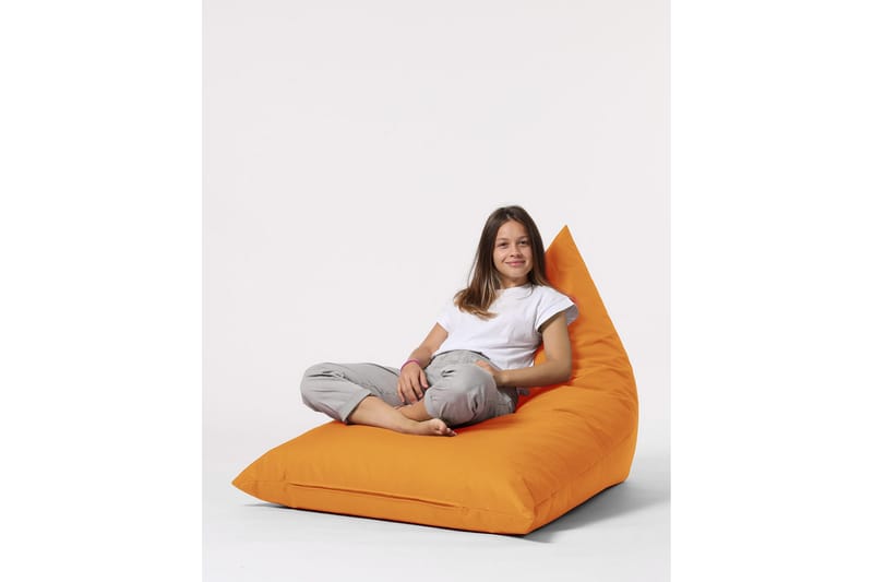 Toya Sittsäck Utomhus 90 cm Orange - Utemöbler - Utestolar & fåtöljer - Sittsäckar