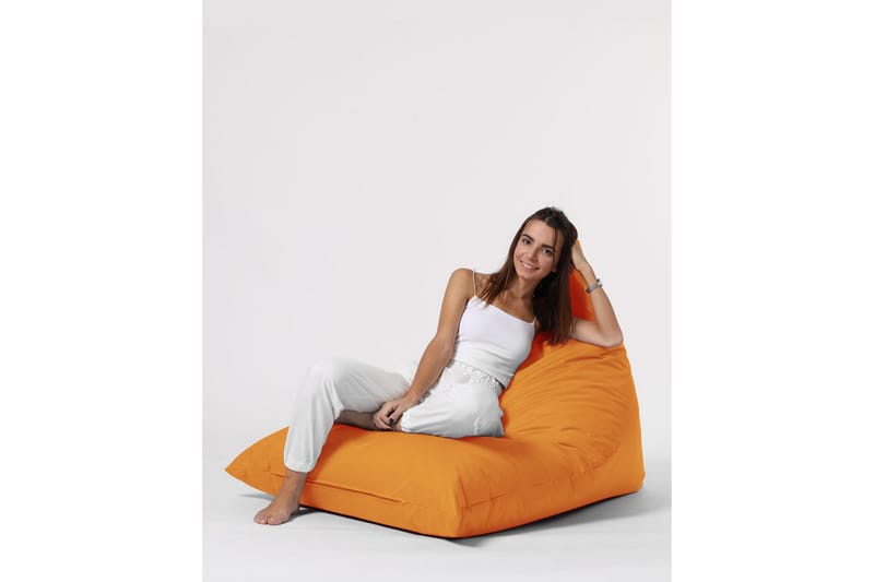 Toya Sittsäck Utomhus 90 cm Orange - Utemöbler - Utestolar & fåtöljer - Sittsäckar