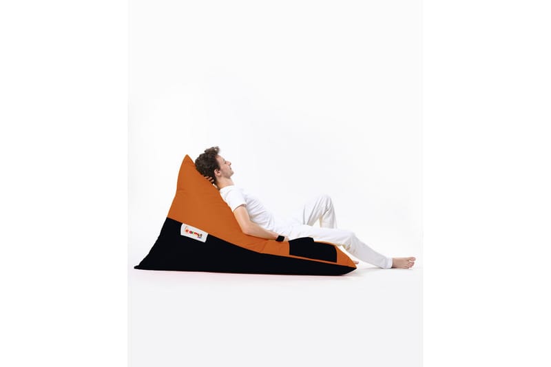 Toya Sittsäck Utomhus 90 cm Orange - Utemöbler - Utestolar & fåtöljer - Sittsäckar