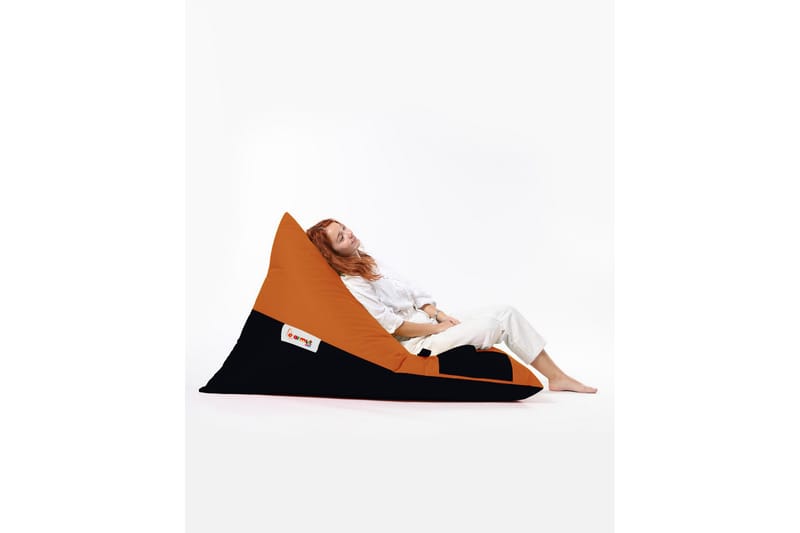 Toya Sittsäck Utomhus 90 cm Orange - Utemöbler - Utestolar & fåtöljer - Sittsäckar