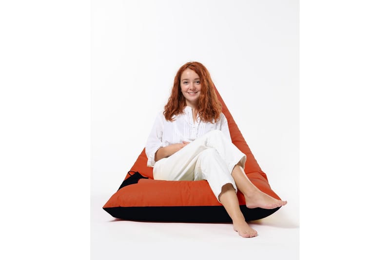 Toya Sittsäck Utomhus 90 cm Orange - Utemöbler - Utestolar & fåtöljer - Sittsäckar