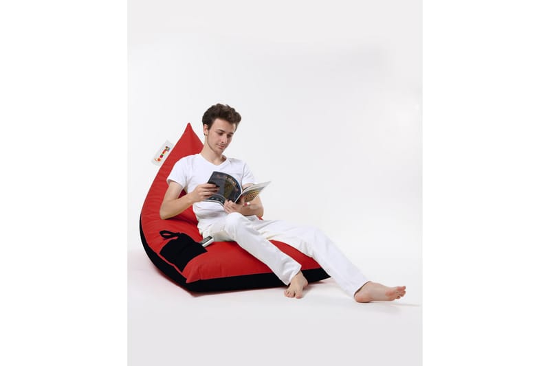 Toya Sittsäck Utomhus 90 cm Röd - Utemöbler - Utestolar & fåtöljer - Sittsäckar