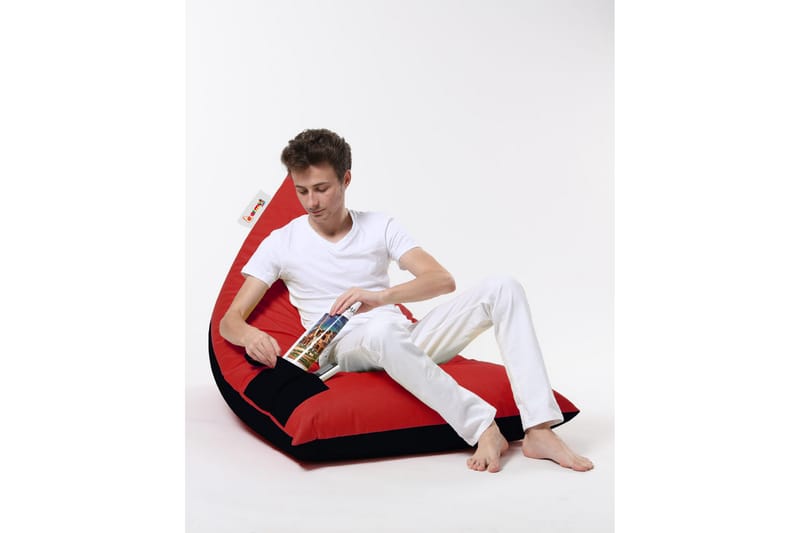 Toya Sittsäck Utomhus 90 cm Röd - Utemöbler - Utestolar & fåtöljer - Sittsäckar