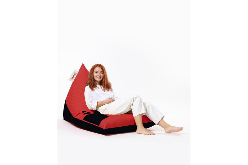 Toya Sittsäck Utomhus 90 cm Röd - Utemöbler - Utestolar & fåtöljer - Sittsäckar
